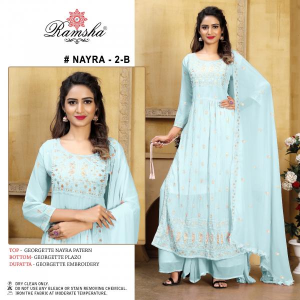 Ramsha Nayra 2 Exclusive New Designer Pakistani Suit Collection